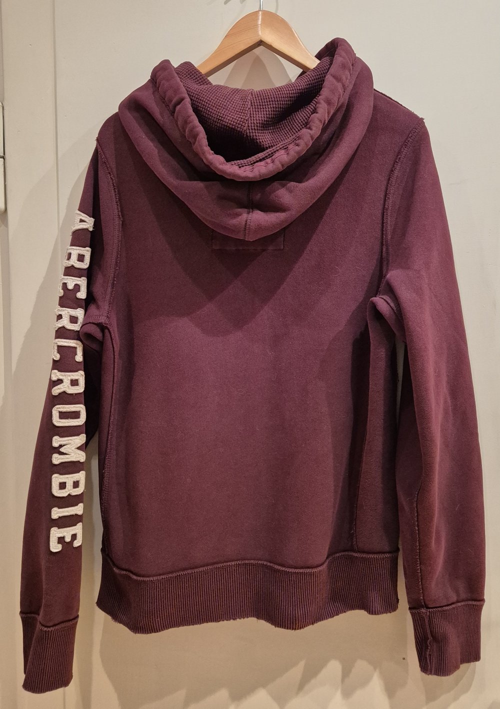 Abercrombie & Fitch Hoodie Pullover Kapuzenpullover bordeaux Gr L
