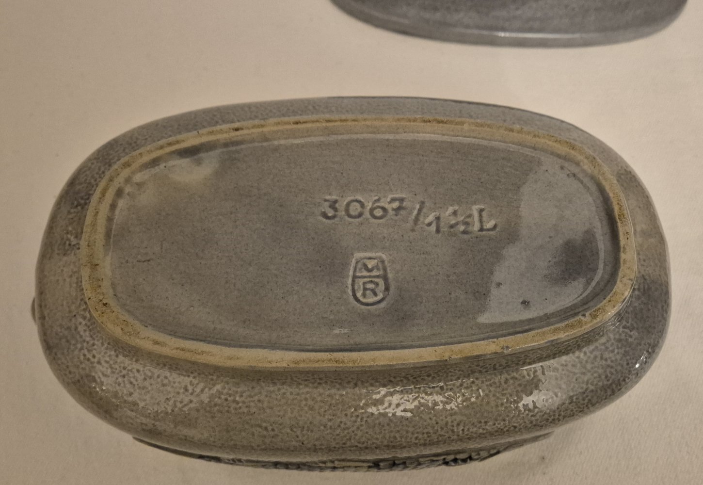 Marzi & Remy Westerwald Steinzeug Fischtopf Fisch Terrine 1,5 l