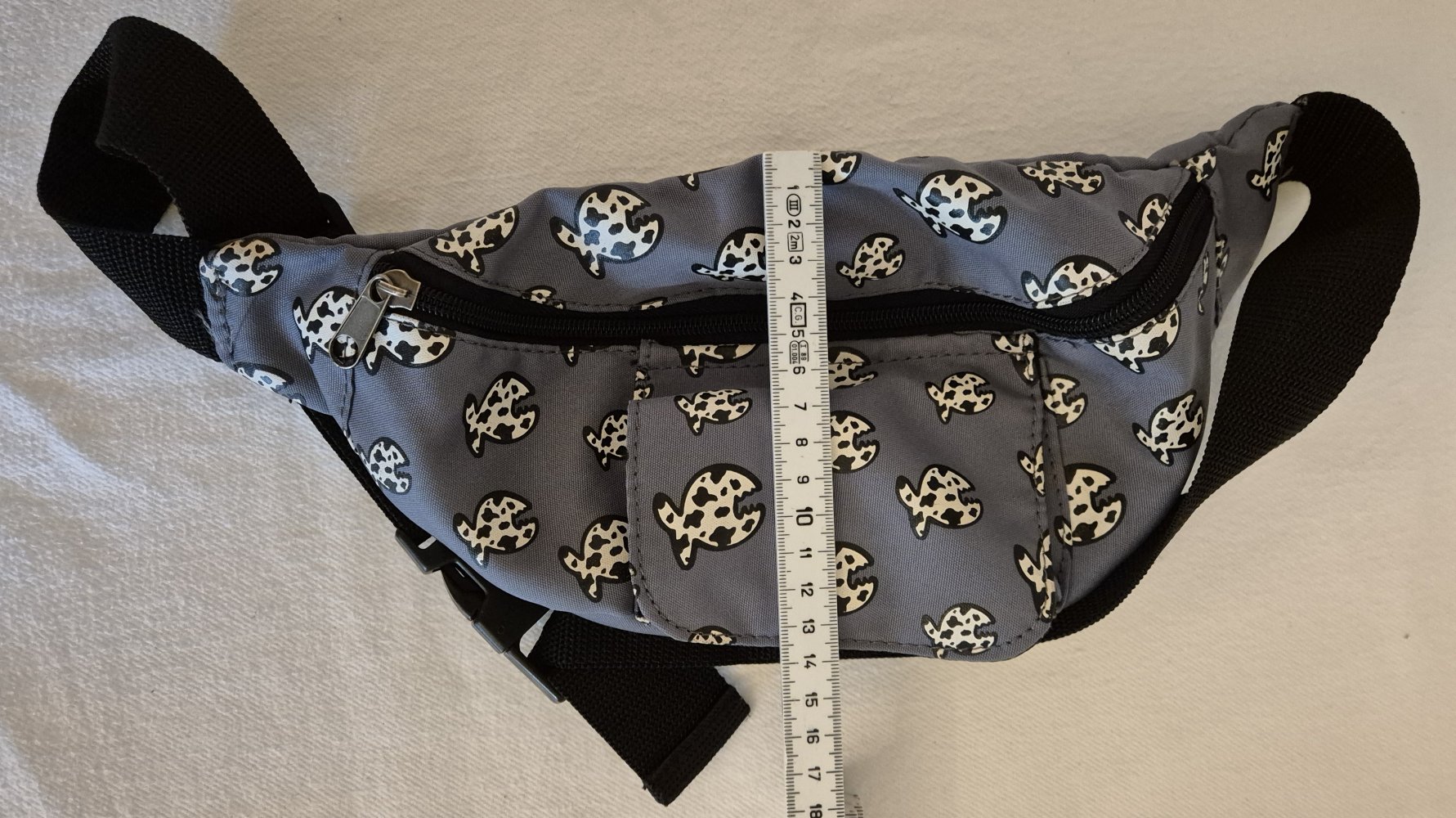 IQ Hip Bag Bauchtasche grau Fische