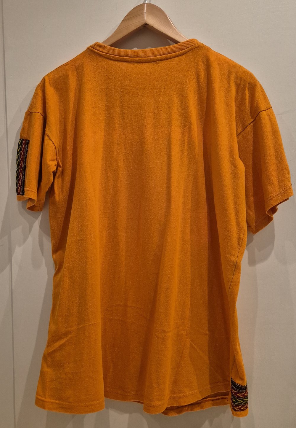 T-Shirt Afrika Kap Verde Ethno orange Gr M