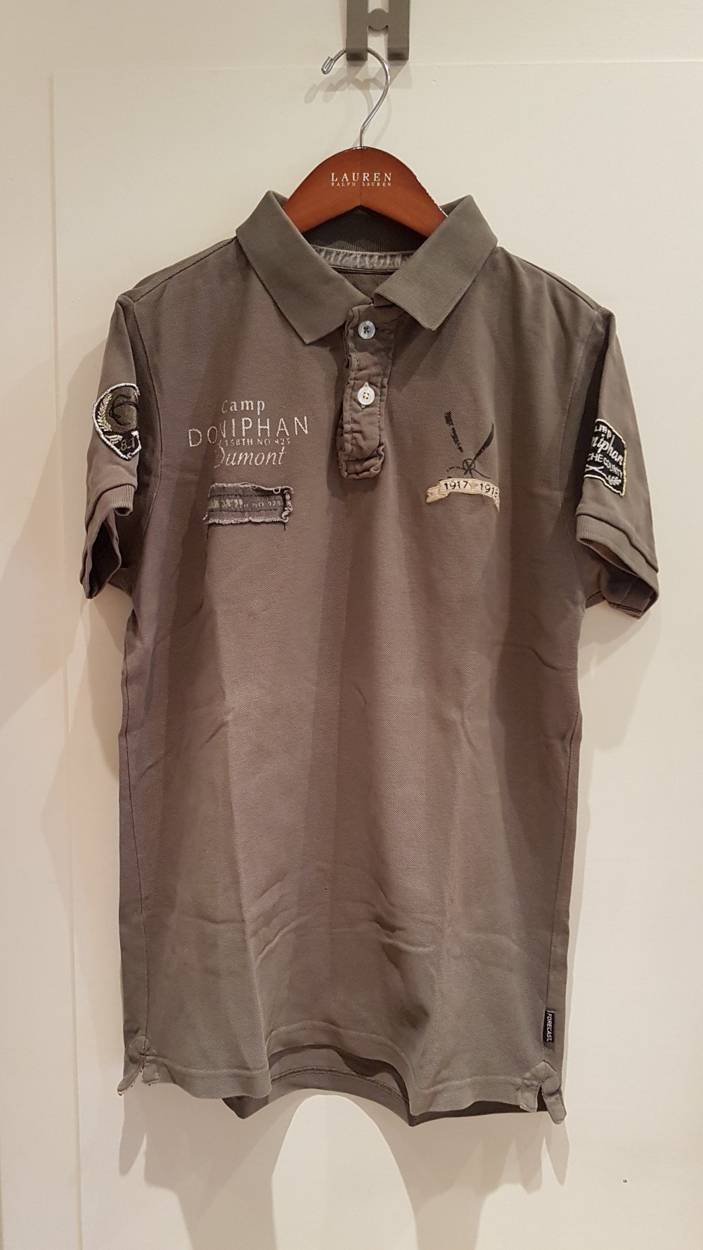 Doniphan Poloshirt, khaki, Gr. M