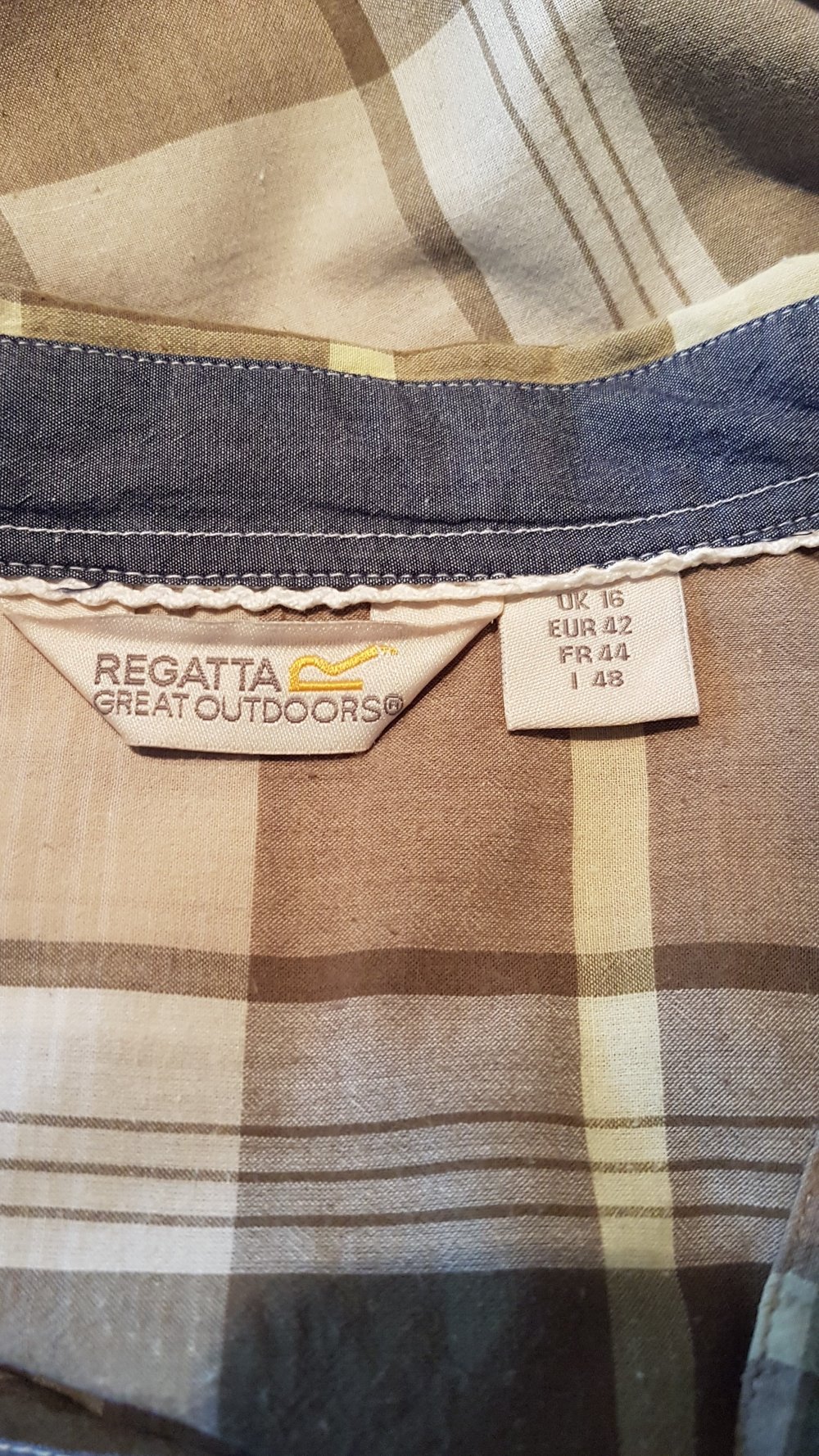 Regatta Outdoor Bluse grün khaki Gr 42