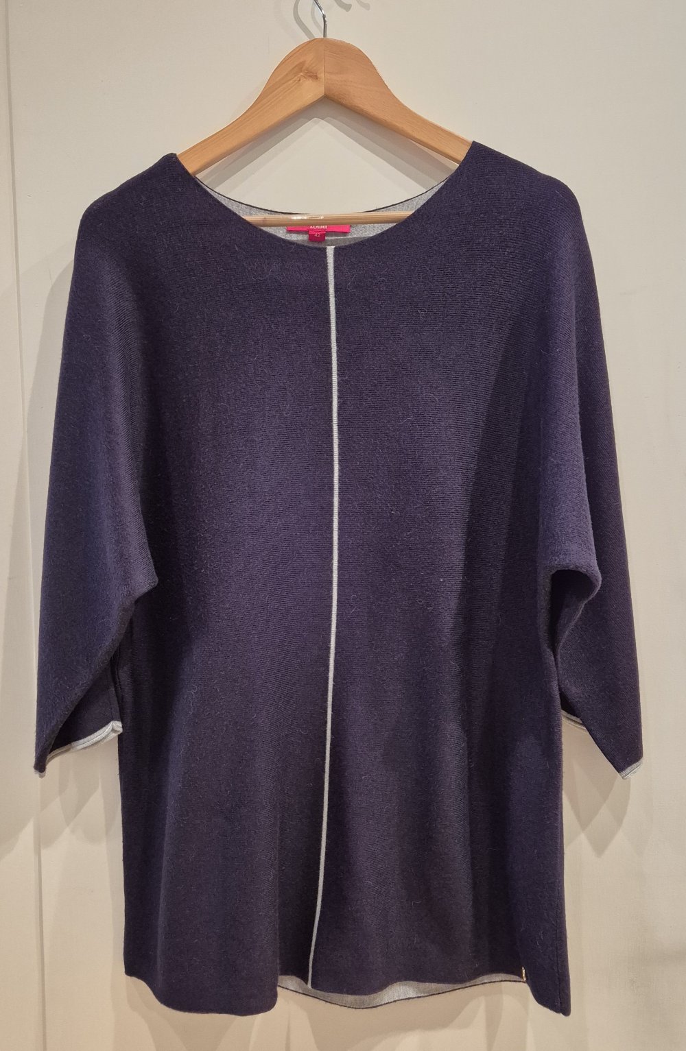 s. Oliver Pullover 3/4 Arm blau Gr 42