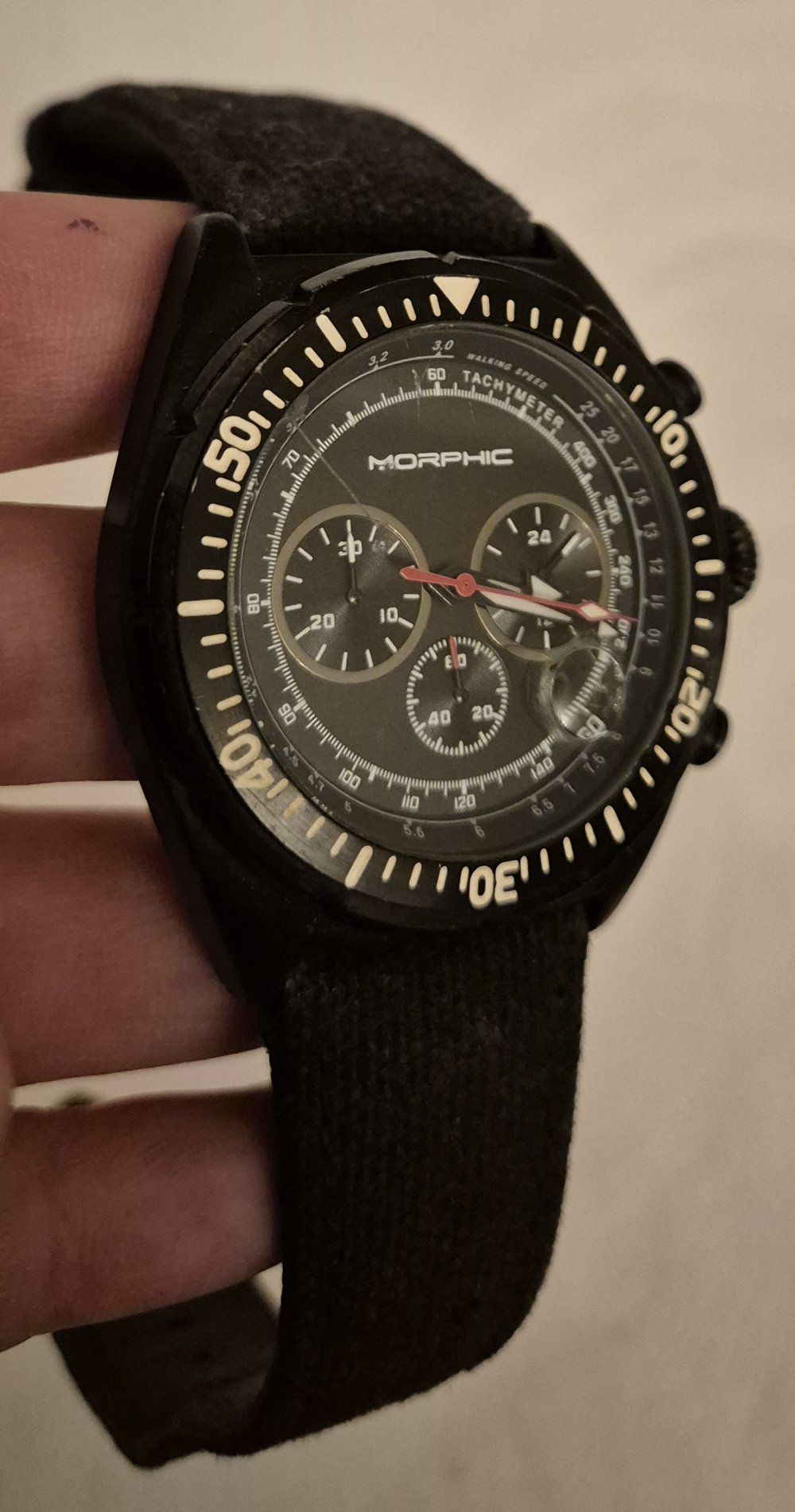 Morphic M53 Serie Chronograph  schwarz