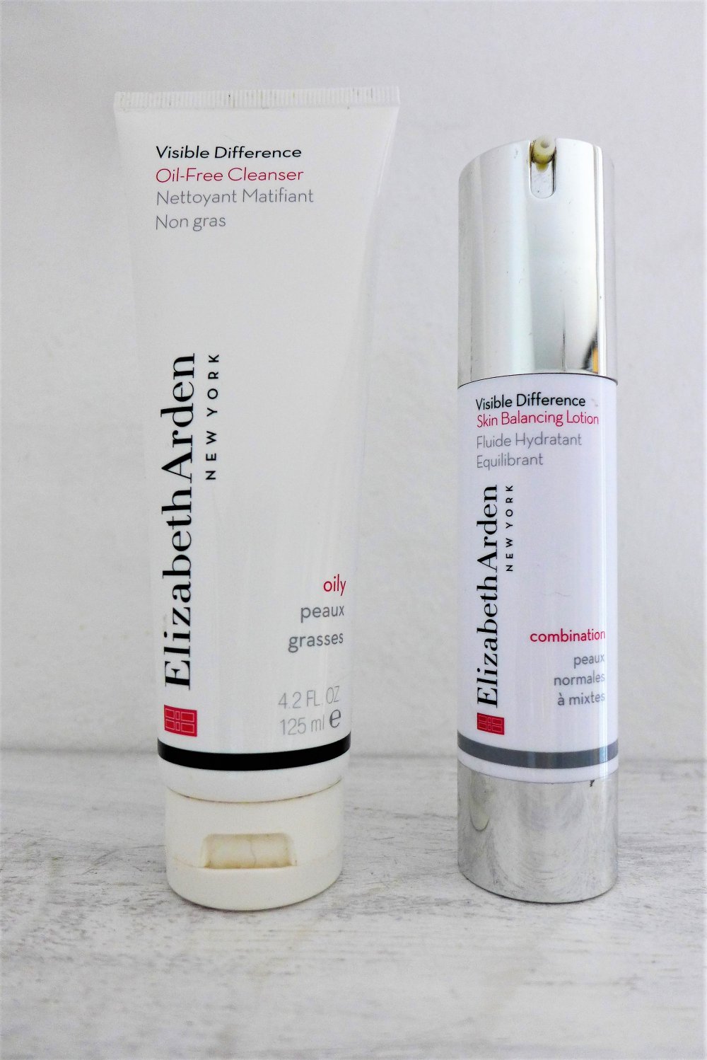 Elizabeth Arden Visible Difference Oil-free Cleanser & Skin Balancing Lotion