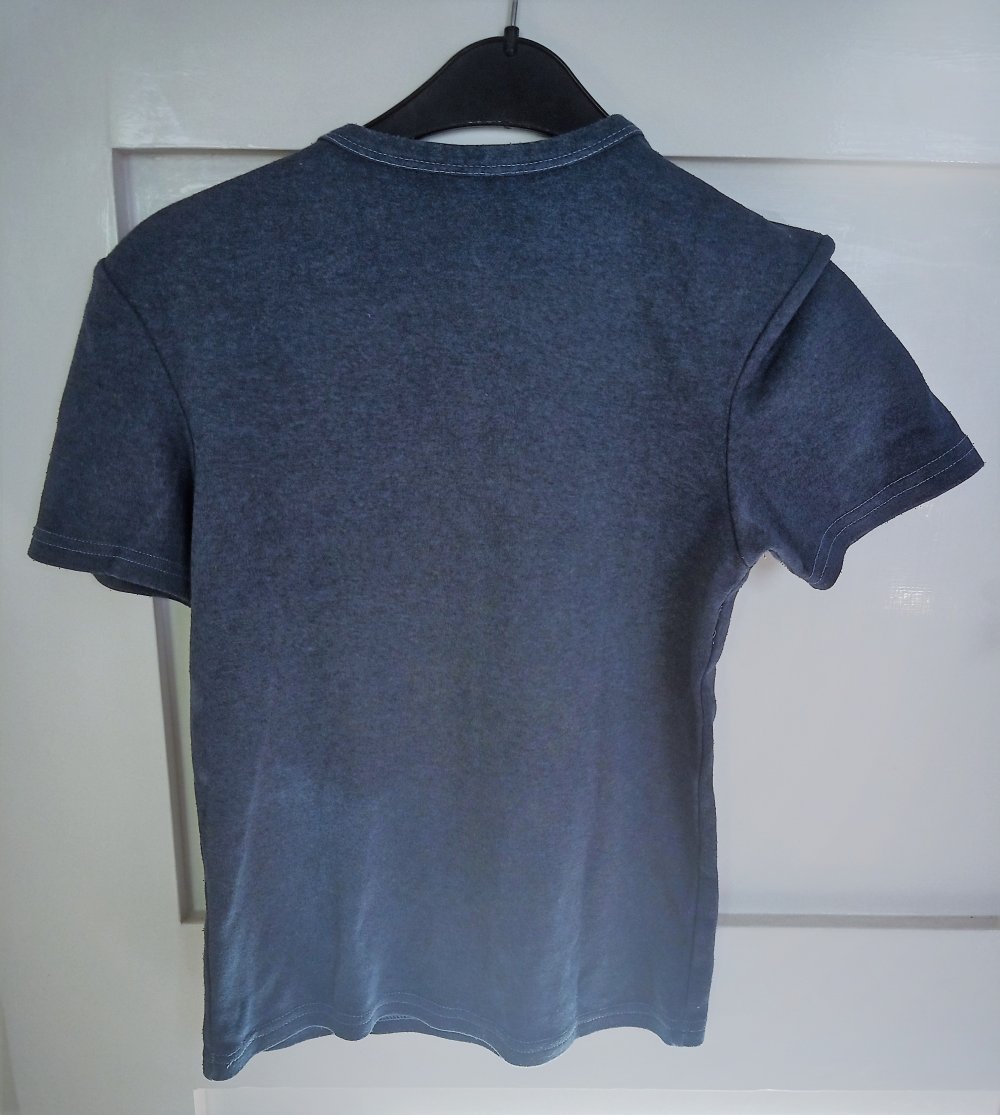 Thermoshirt kurzarm warm blau Gr.XS/S Skiunterwäsche 