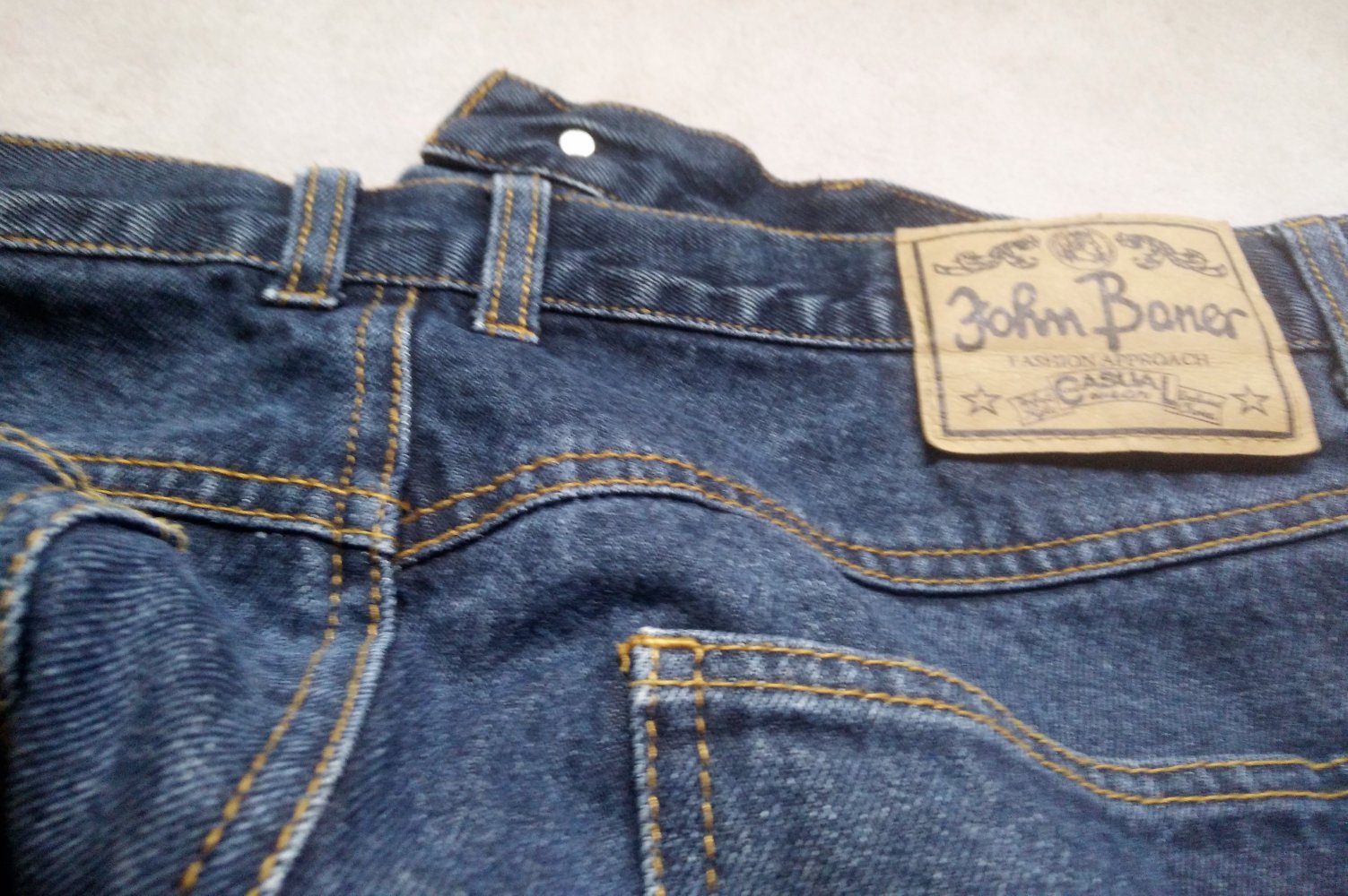 Jeans dark Blue John Baner gr. 50 