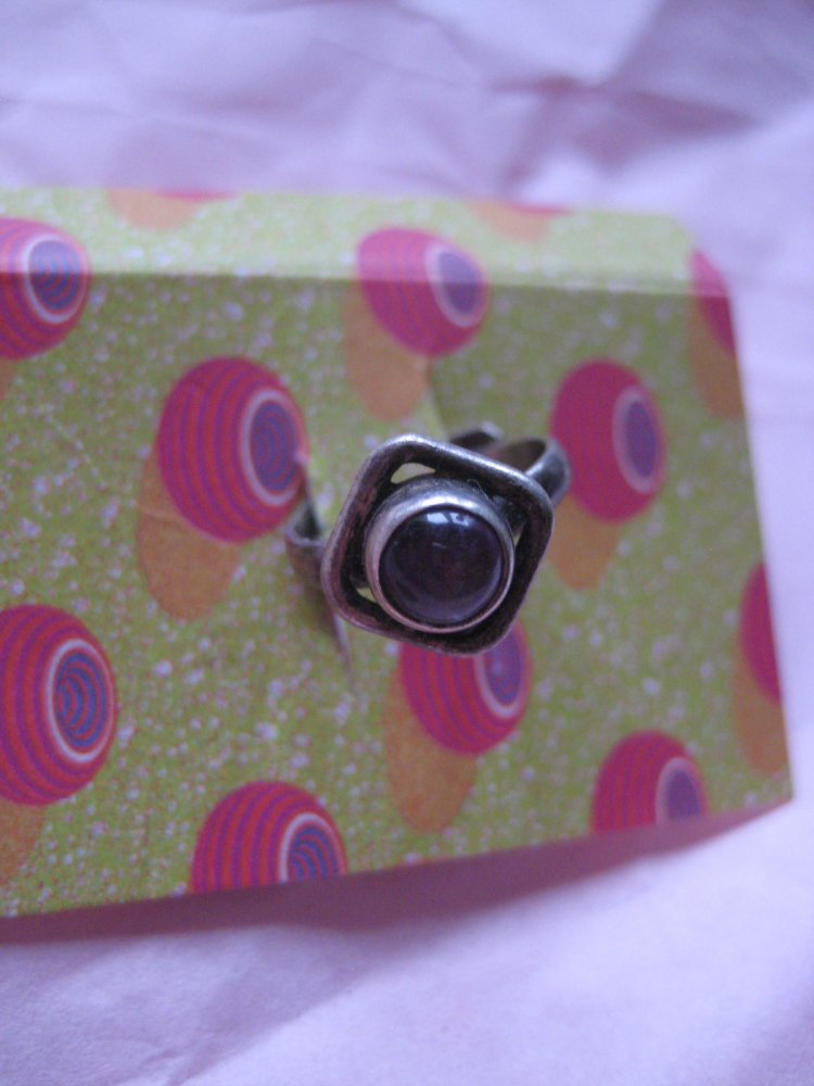 Verstellbarer Zehenring aus 925er Silber und Amethyst echtsilber, edelstein, sterling, 925er, amethyst, lila, edelstein, zehenring, festival, hippie, boho, sommer, sandalen, barfuß