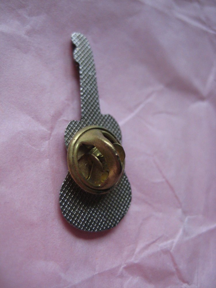 Gitarrenpin, - brosche, -anstecker (Rolling Stones), rolling stones, rocknroll, pin, brosche, anstecker, mund, zunge, mick jagger