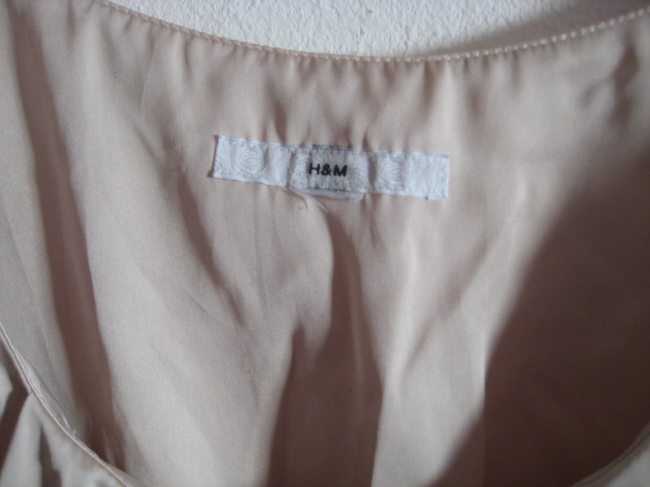 Beigefarbenes schickes Oberteil von H&M! curvy, plussize, kaschierend, schick, edel elegant, schnäppchen