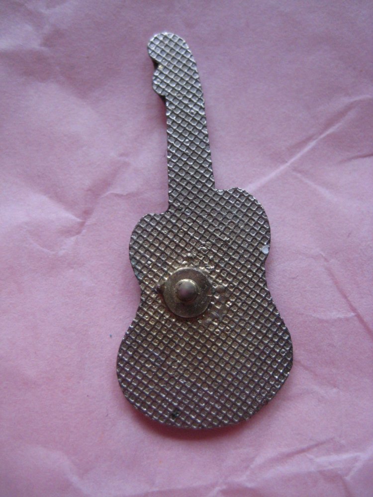 Gitarrenpin, - brosche, -anstecker (Rolling Stones), rolling stones, rocknroll, pin, brosche, anstecker, mund, zunge, mick jagger