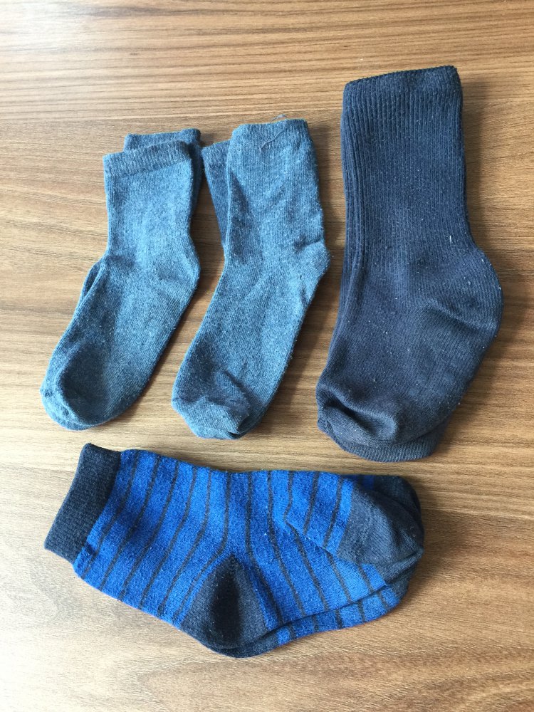 Sockenpaket blau Gr. 22-24