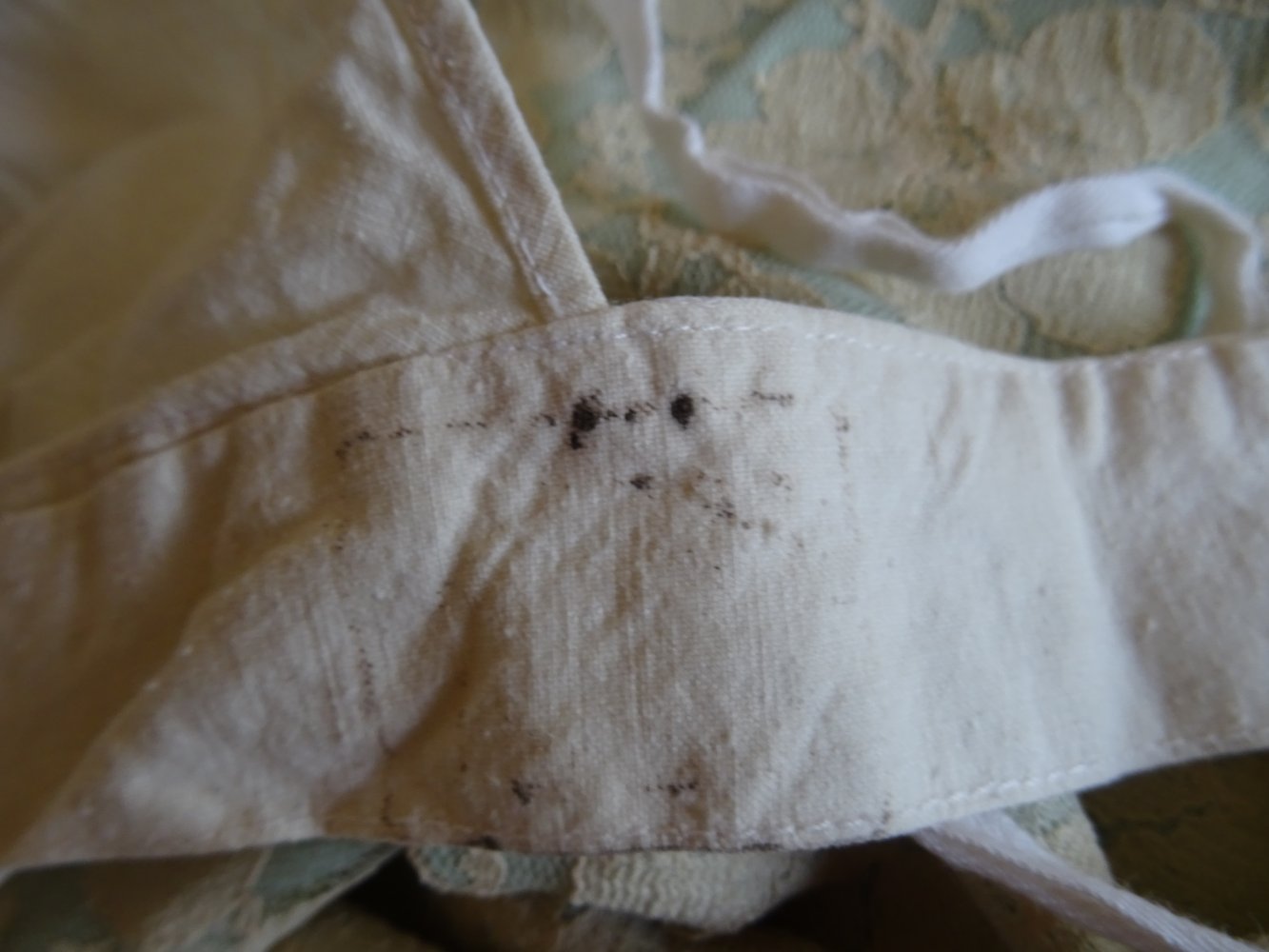 Vintage Top BH Stoff Bändel 1900 50er 60er Hippie Flowerpower Dessous BERLIN