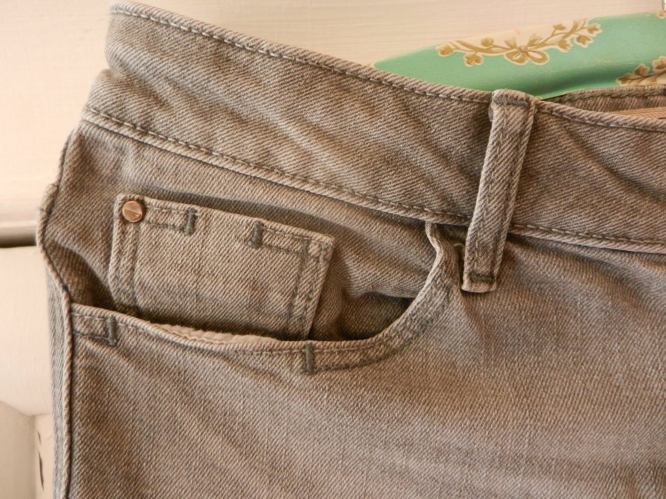 Vintage Jeans 36 stretch grau Zara BERLIN