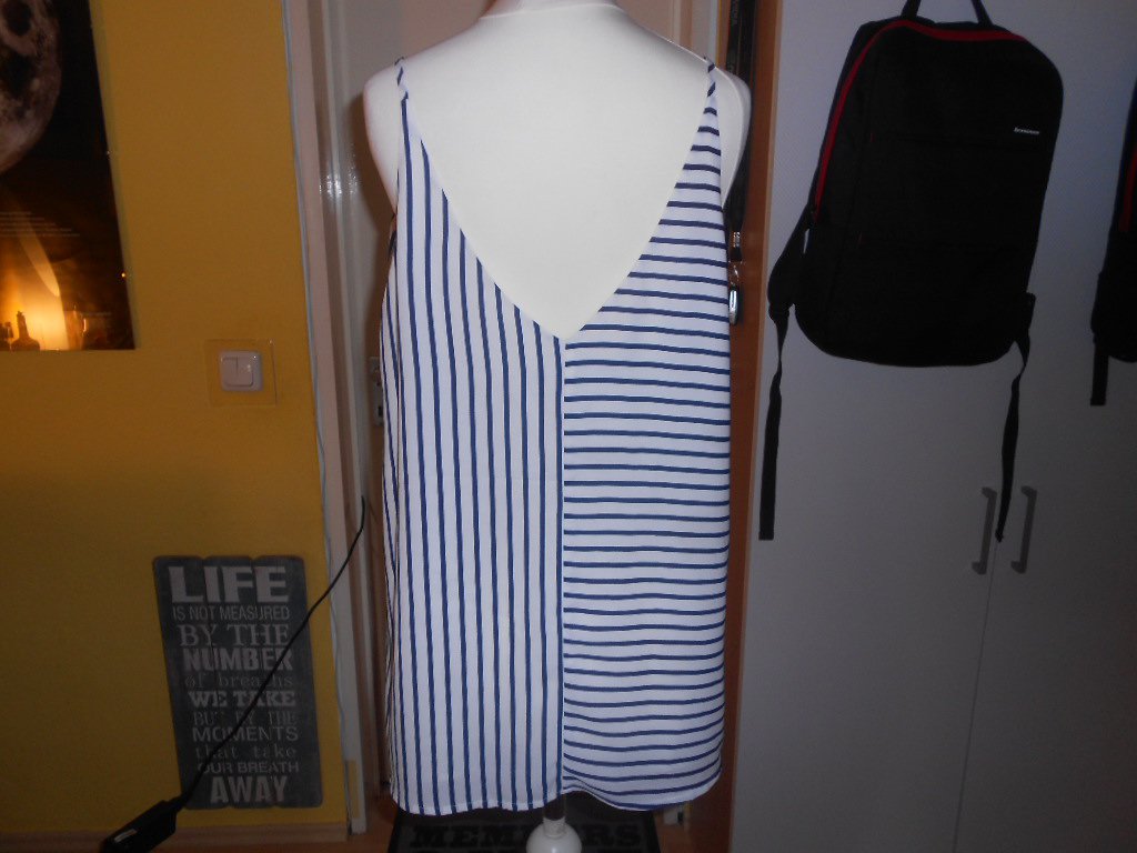 Jasmine & Juliana - gestreiftes Trägertop Gr. M