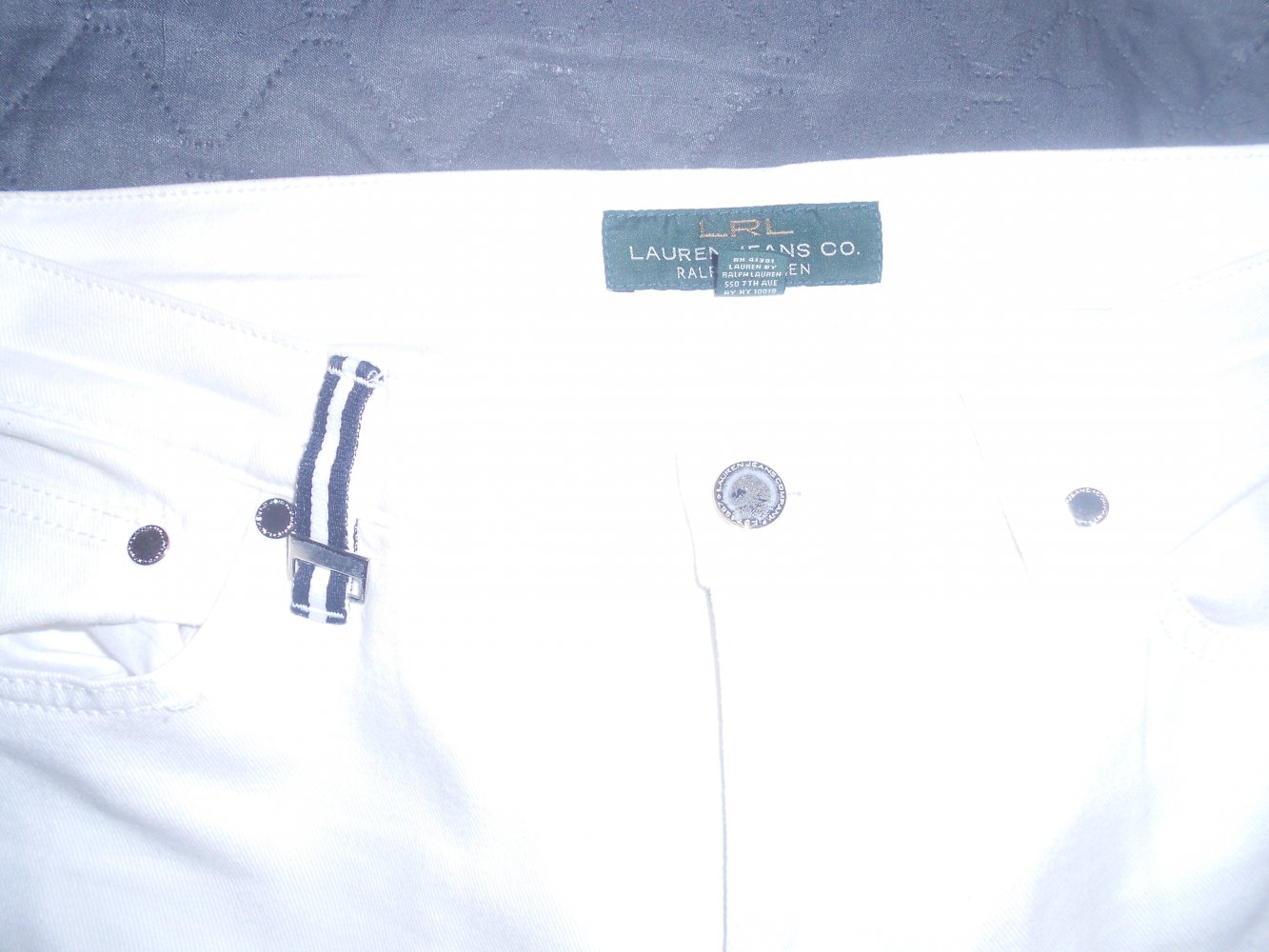 Ralph Lauren Jeans- weiße Bootcut Jeans Gr. 6 (34)