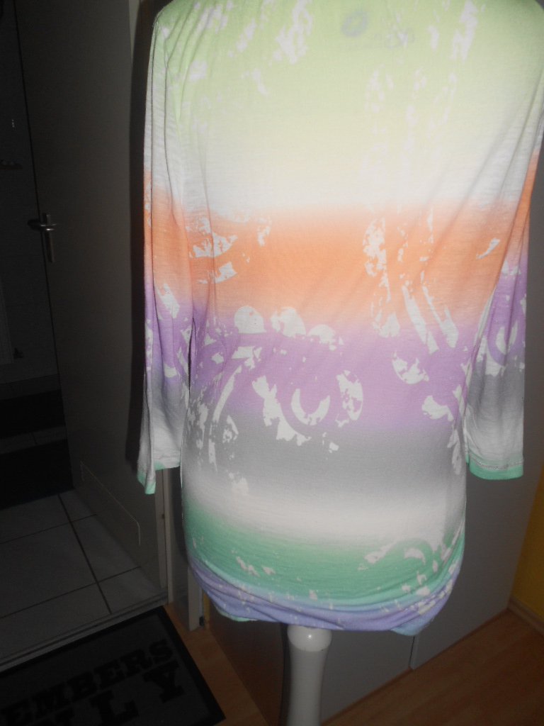 Lola little world - pastellfarbenes 3/4- Arm Shirt Gr. 36