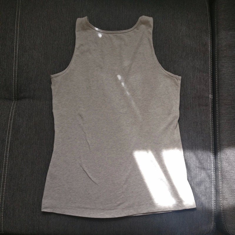 Basic Top Tanktop hellgrau Gr. M