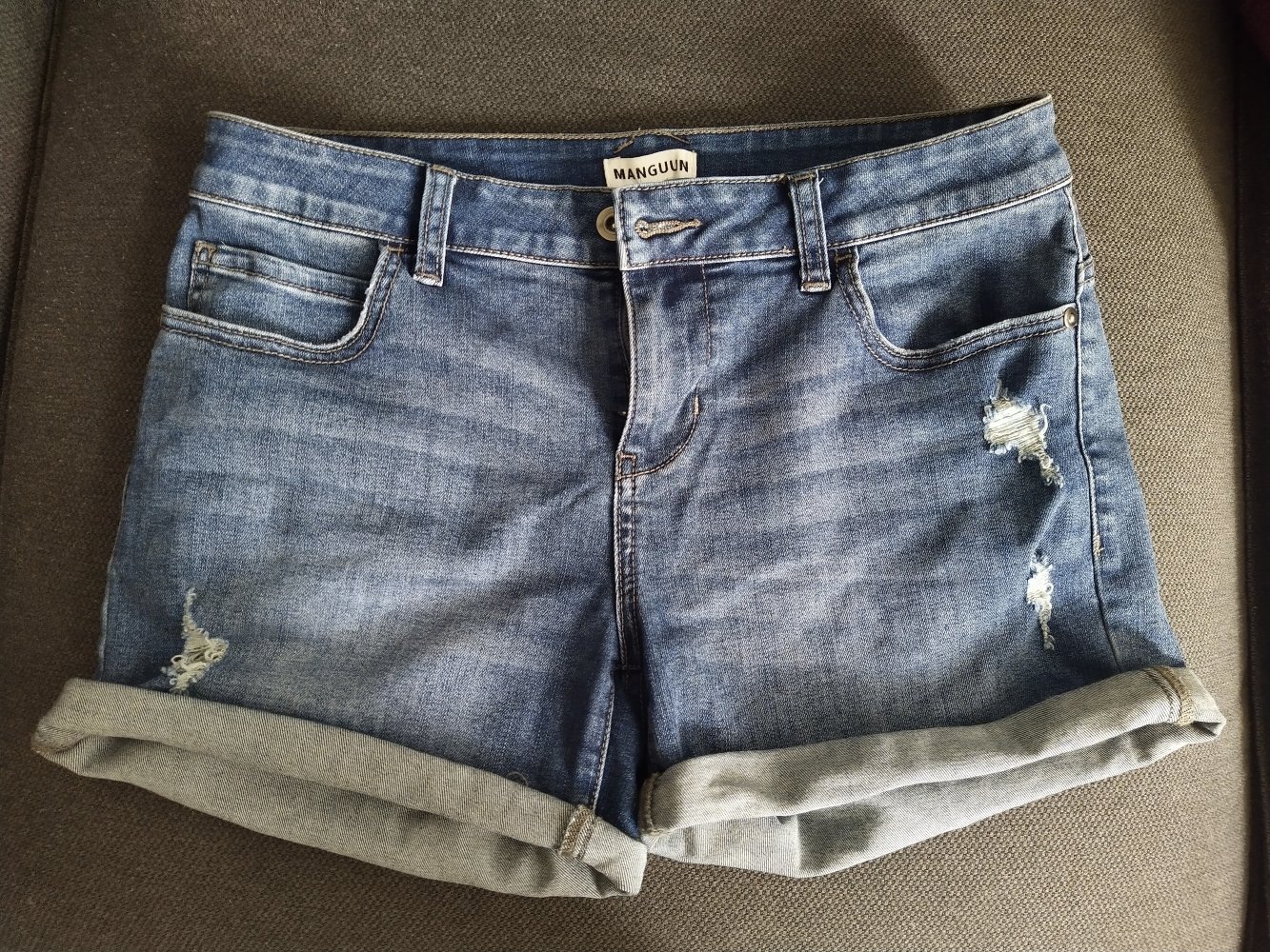 Jeans Shorts Mangun Neu Gr. 40 (M)