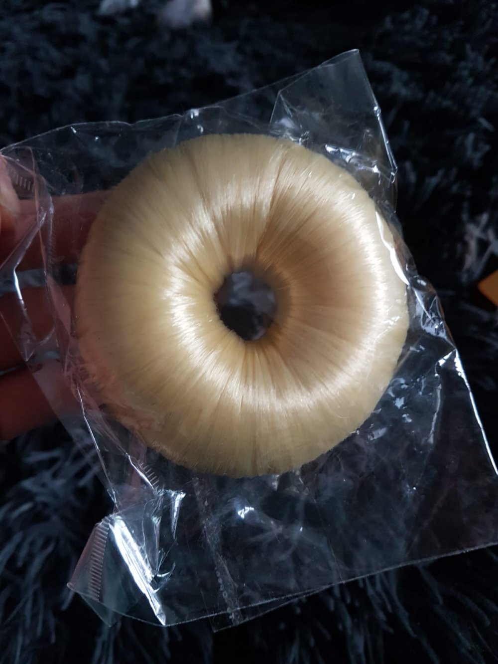 Duttkissen Dutt Kissen Extensions Blond Haarverlängerung Donut haar haare