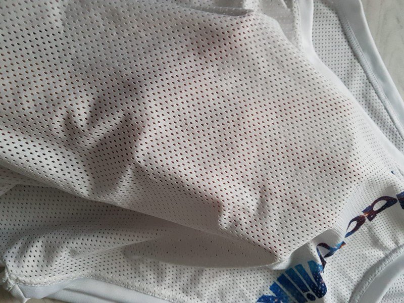 Muscle Top Oberteil Black Milk Weiß Sport Gym