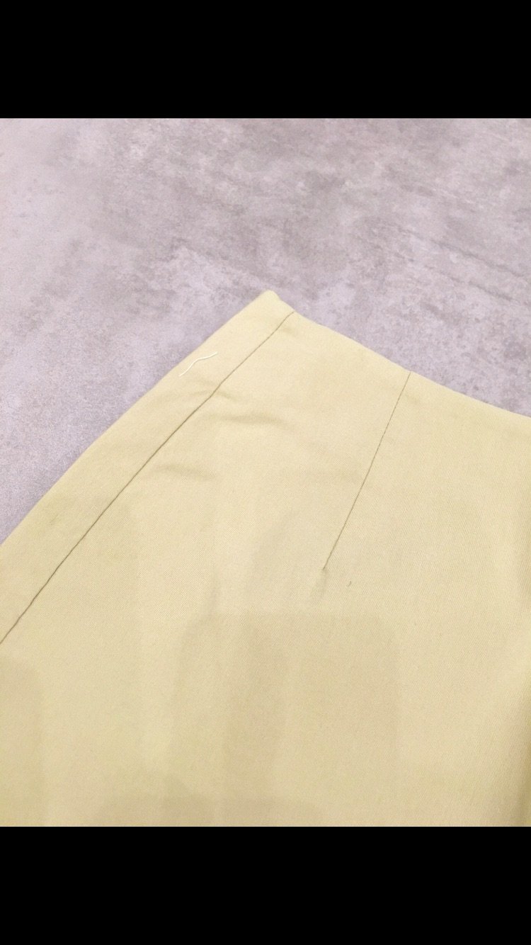 Knie lange beige Rock von S. Oliver GR. 34 XS Business Rock