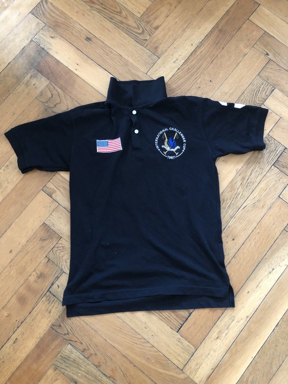 Schwarzes Poloshirt von Ralph Lauren