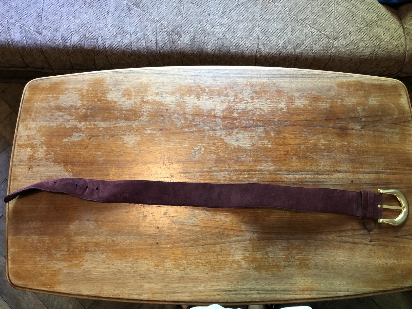 Vintage Gürtel mit großer Schnalle