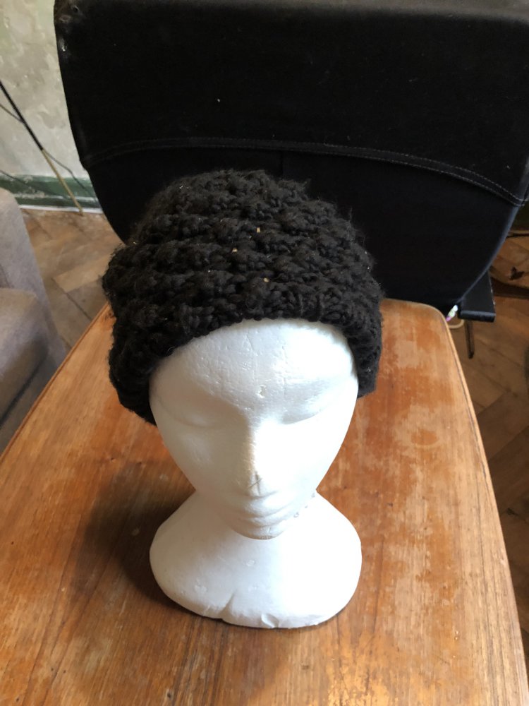 Schwarze Mütze