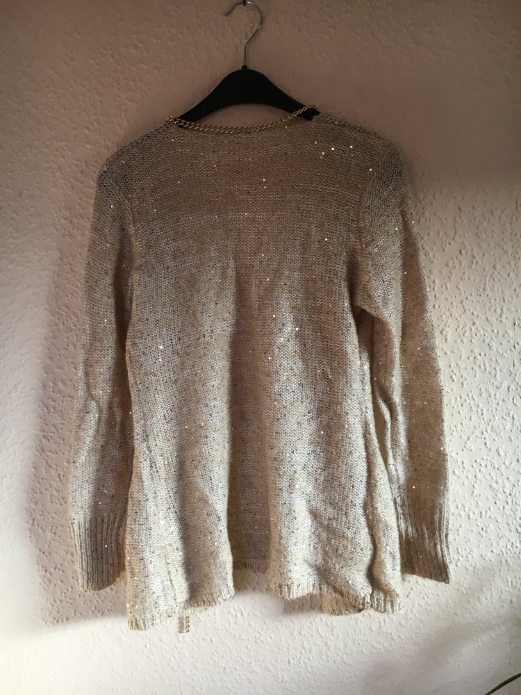 Goldener Cardigan