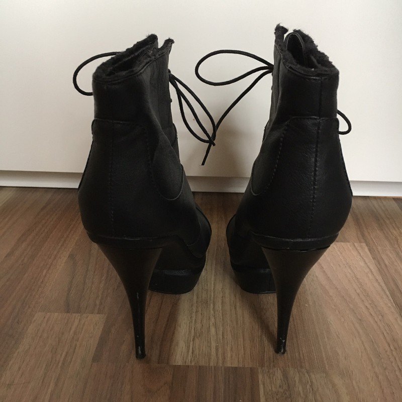 Plateau Stiefeletten zum schnüren