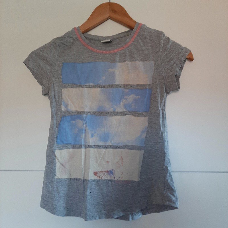 Graues T-Shirt S.Oliver