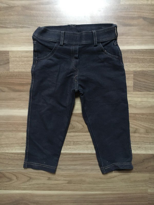 Schwarze Jeggings