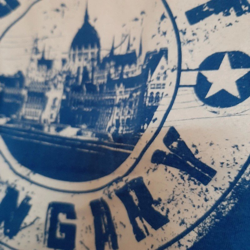 Blaues Budapest T-Shirt