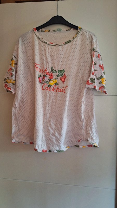 Vintage T-Shirt Schlafanzugoberteil