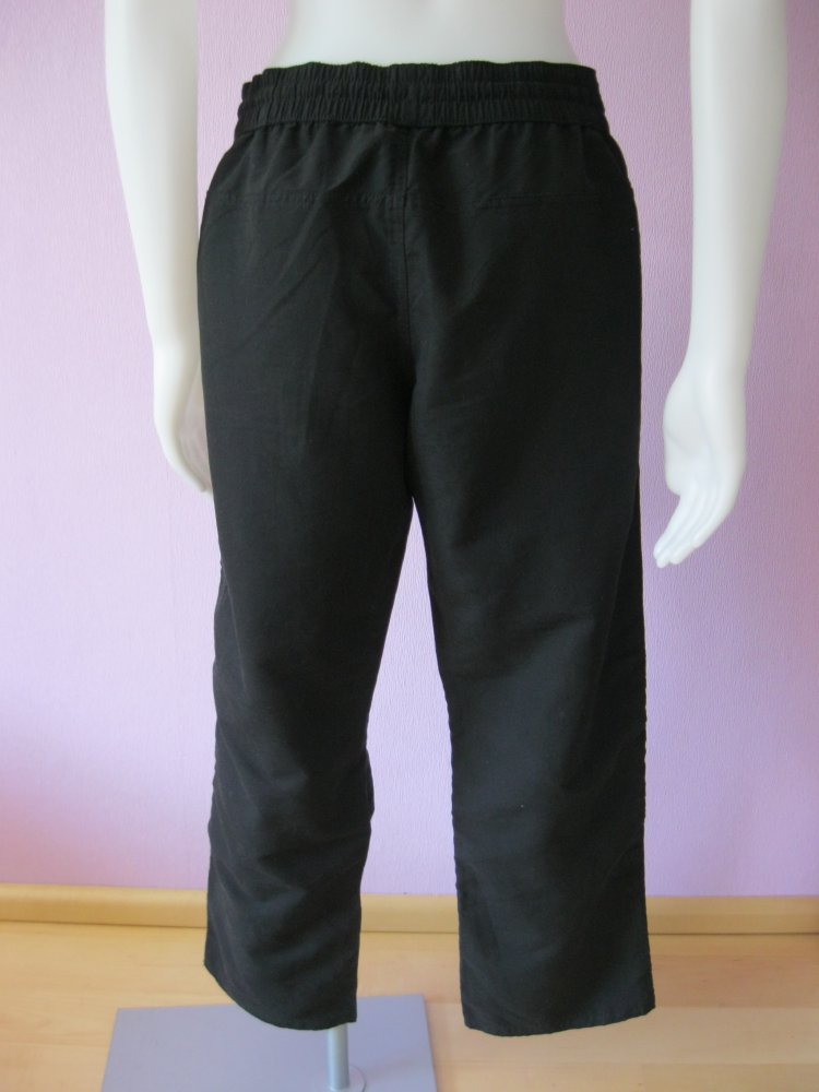 Janina Jogginghose Schwarz/Weiß 40