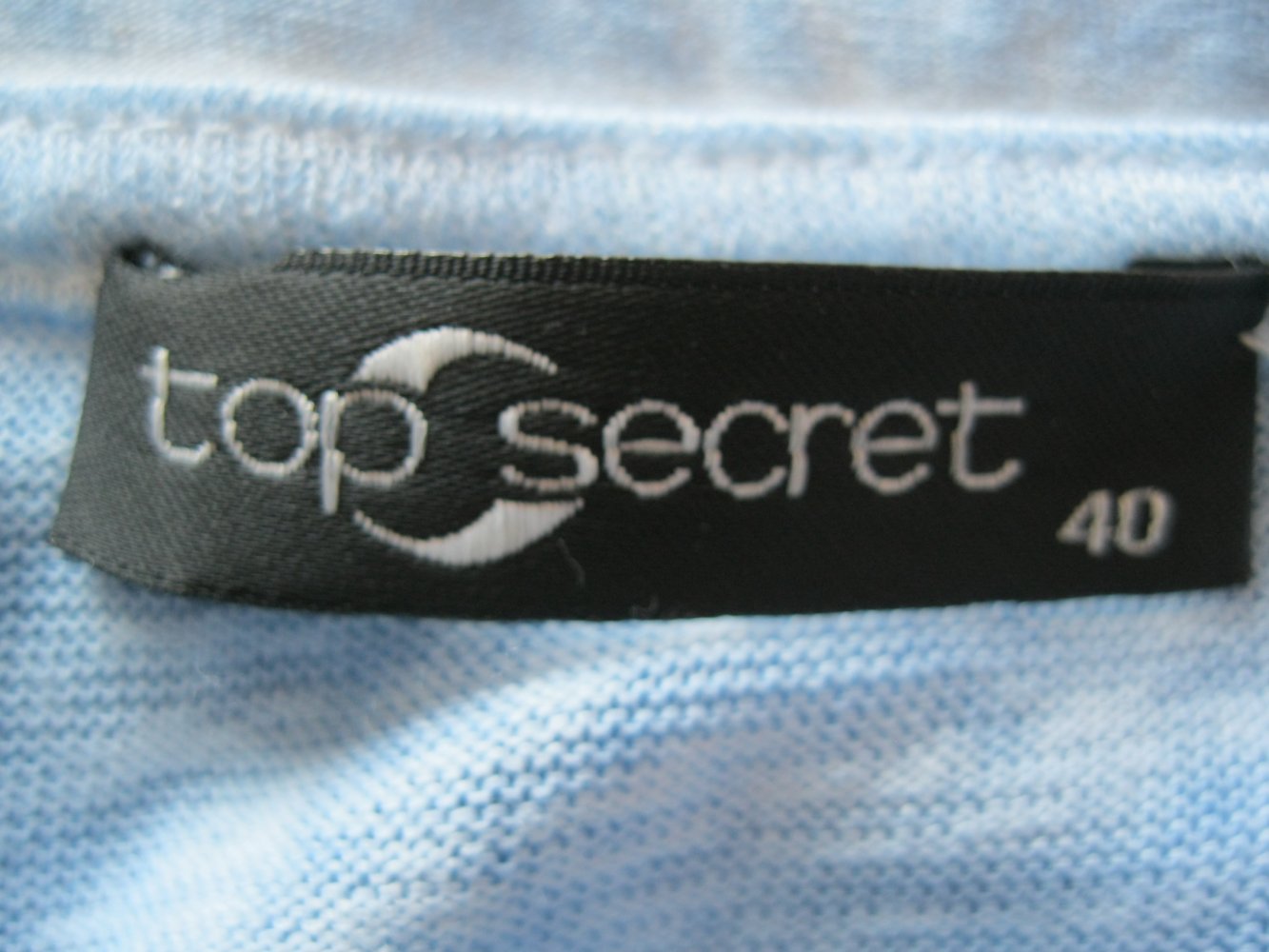 T-Shirt # Top Secret # Hellblau # 40