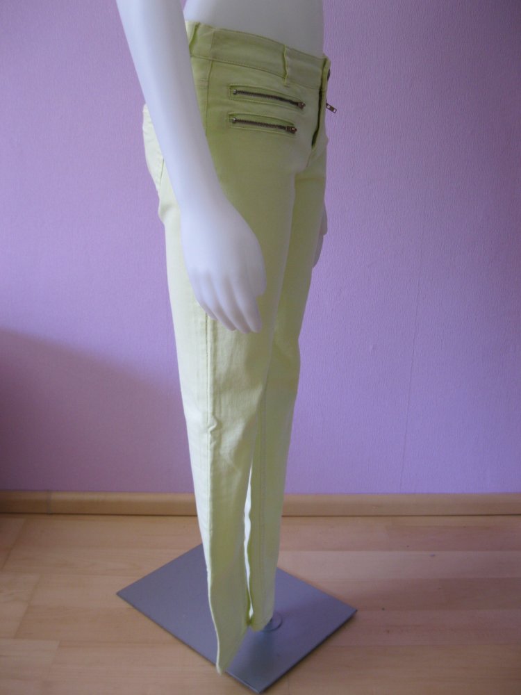 Röhrenjeans # Amisu # Wachsgelb # Wax Yellow # 36