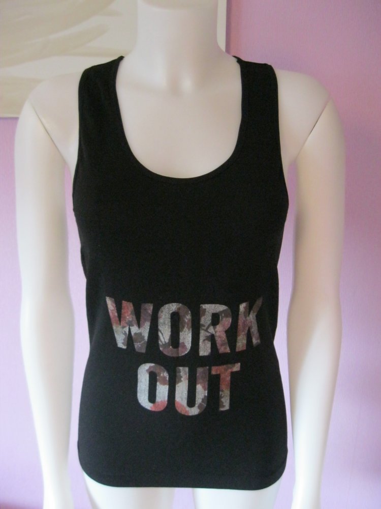 Tanktop # Workout # Schwarz # S