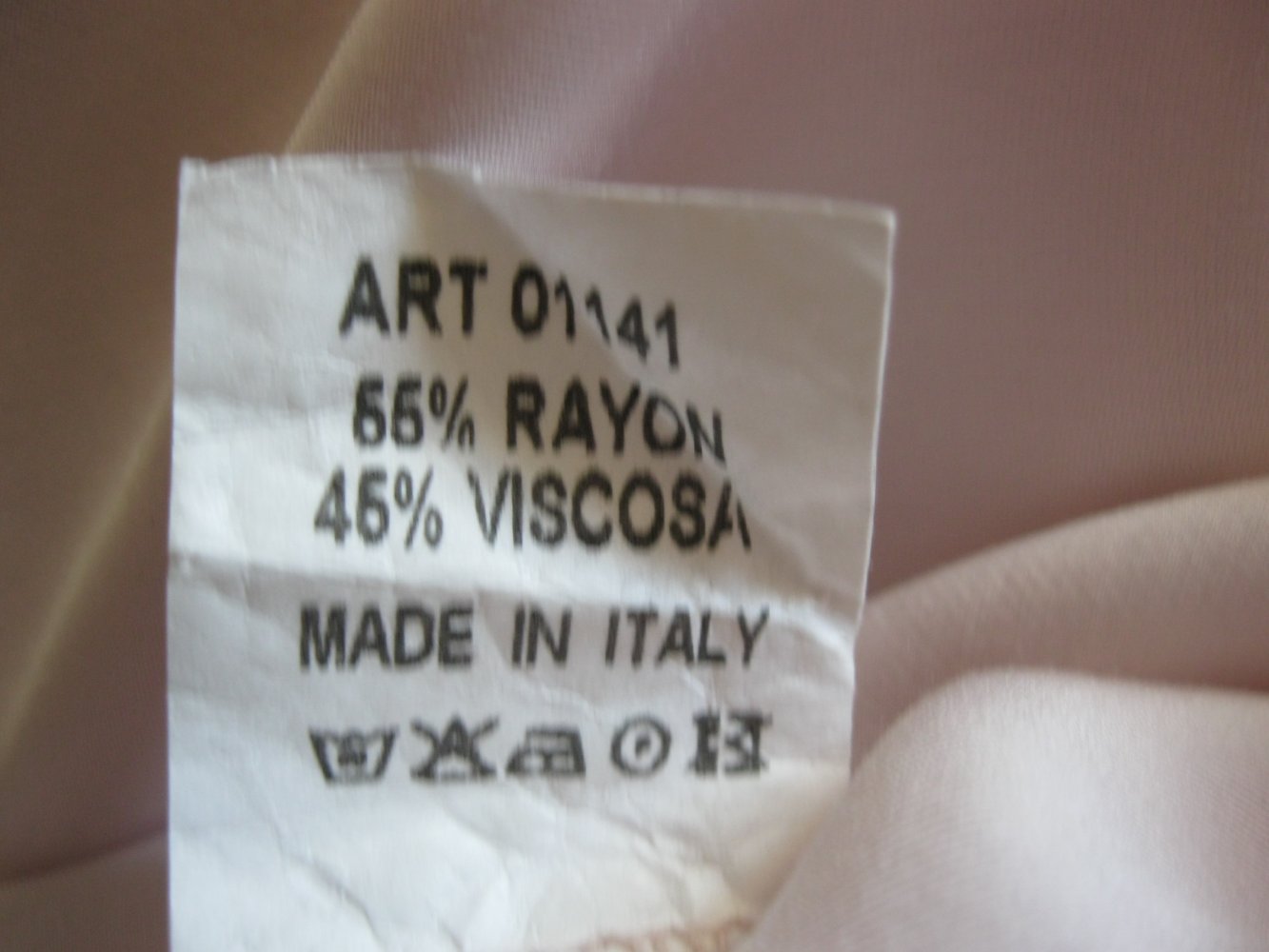 Blusen-Shirt # Sarah # Kurzarm #  Made in Italy # Rosé # M/L