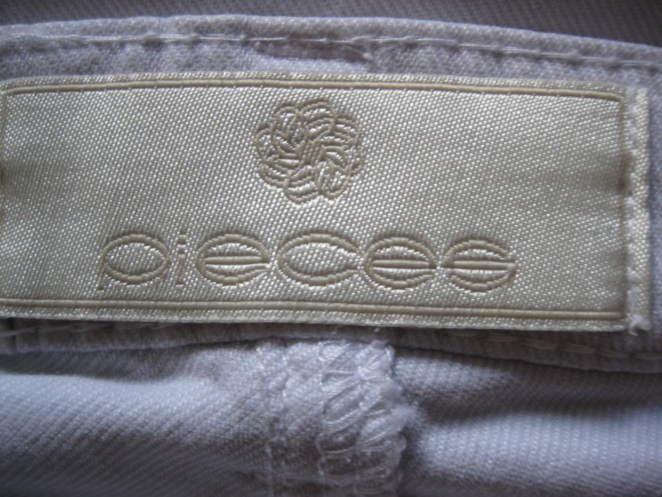 Skinny Jeans # pieces # weiß # XS