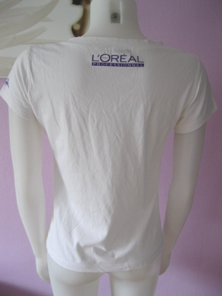 T-Shirt # L'Oreal professionnel # weiß # M
