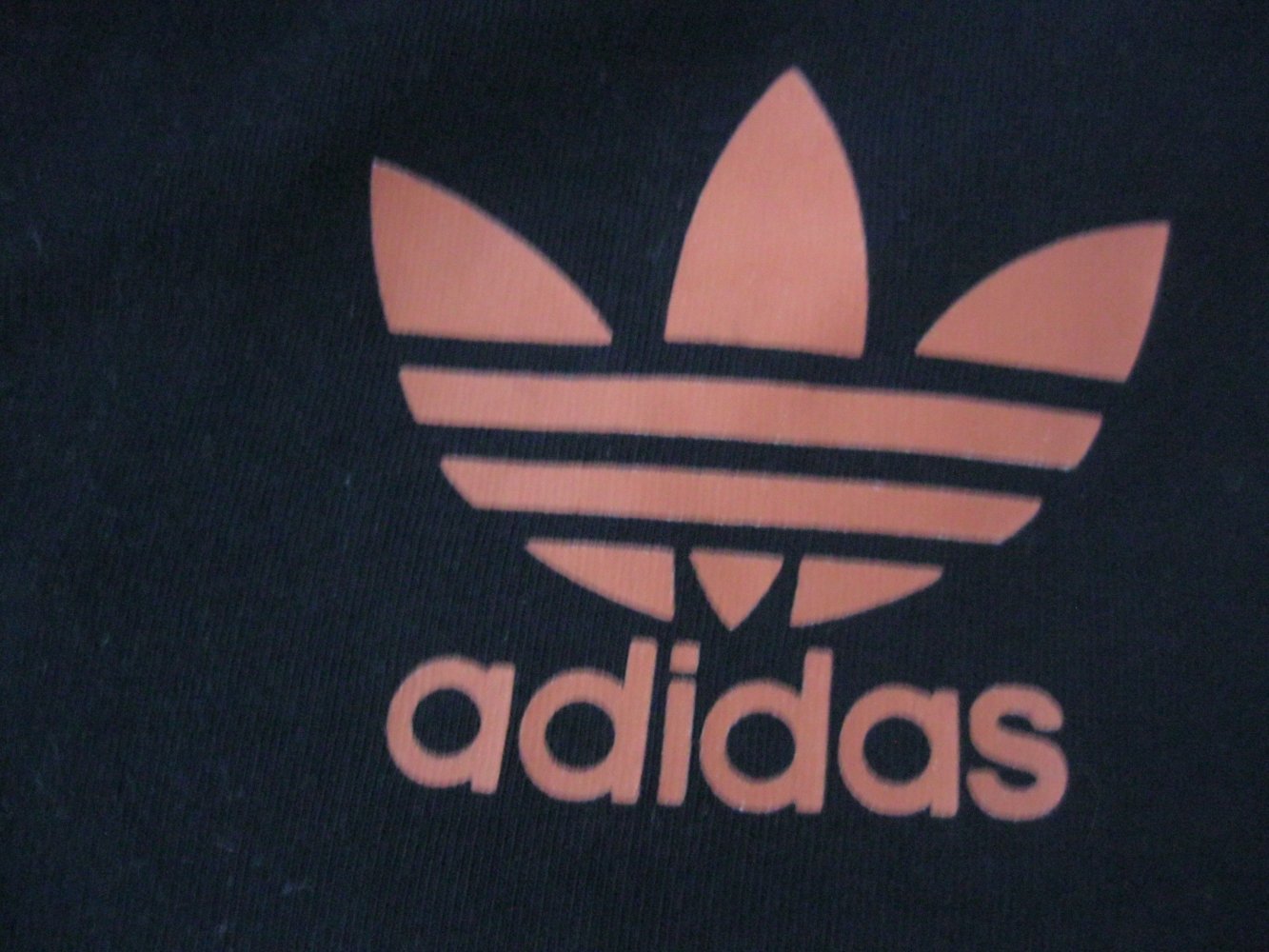 Adidas Sweat-Jacke mit Kapuze Baumwolle Dunkelblau/Orange S