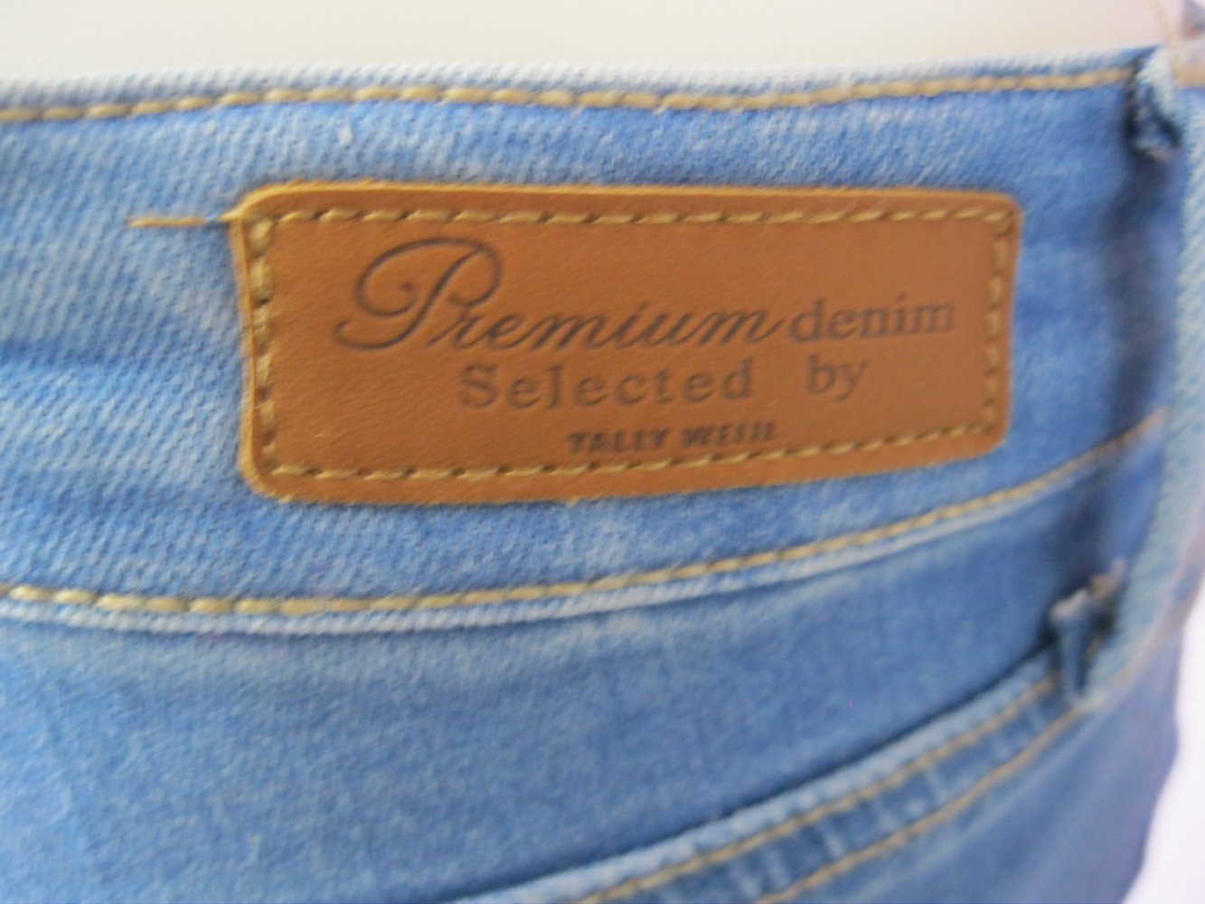 Skinny Jeans # Tally Weijl # ZOE Low Waist Skinny # Ripped Jeans # Blau # 36