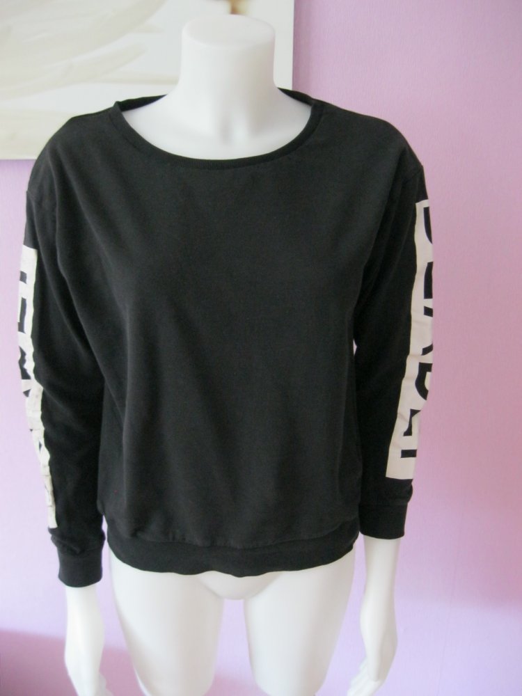 SweatShirt # Divided # schwarz # S