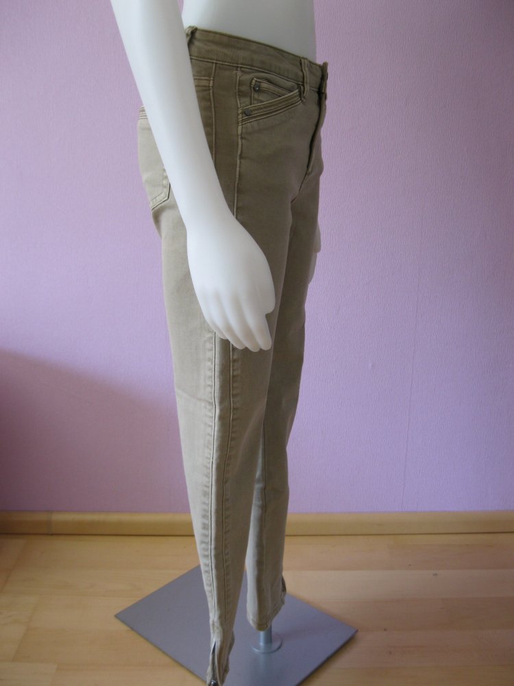 Karottenjeans # 1 2 3 Paris # Khaki # 38