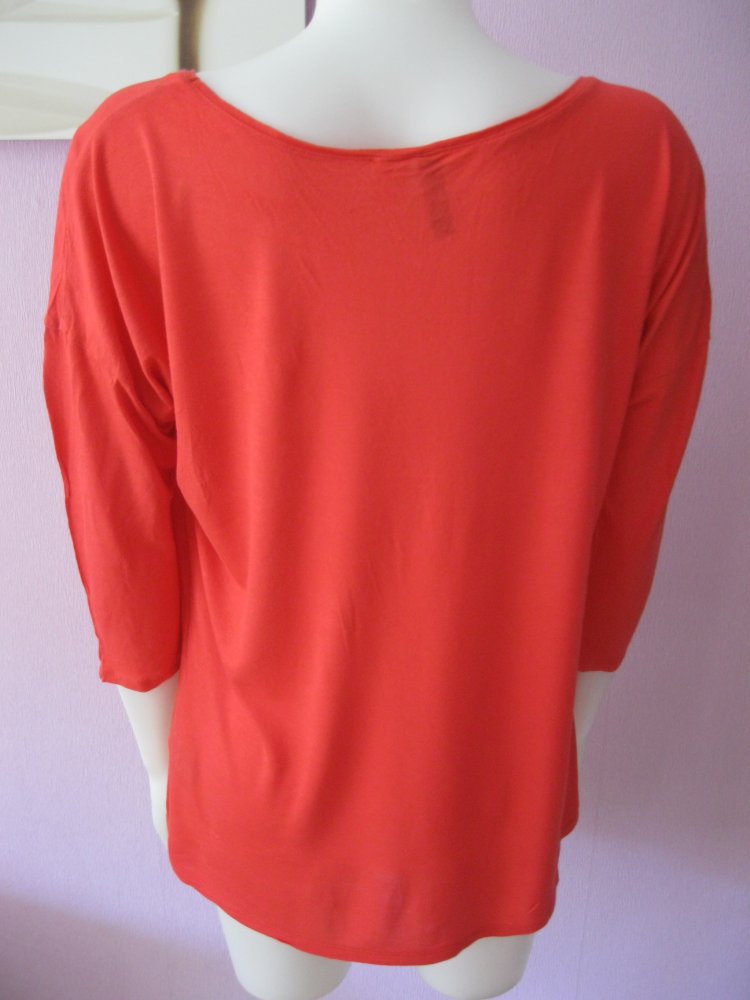 Shirt # 3/4-Arm # Divided # Rot # 42