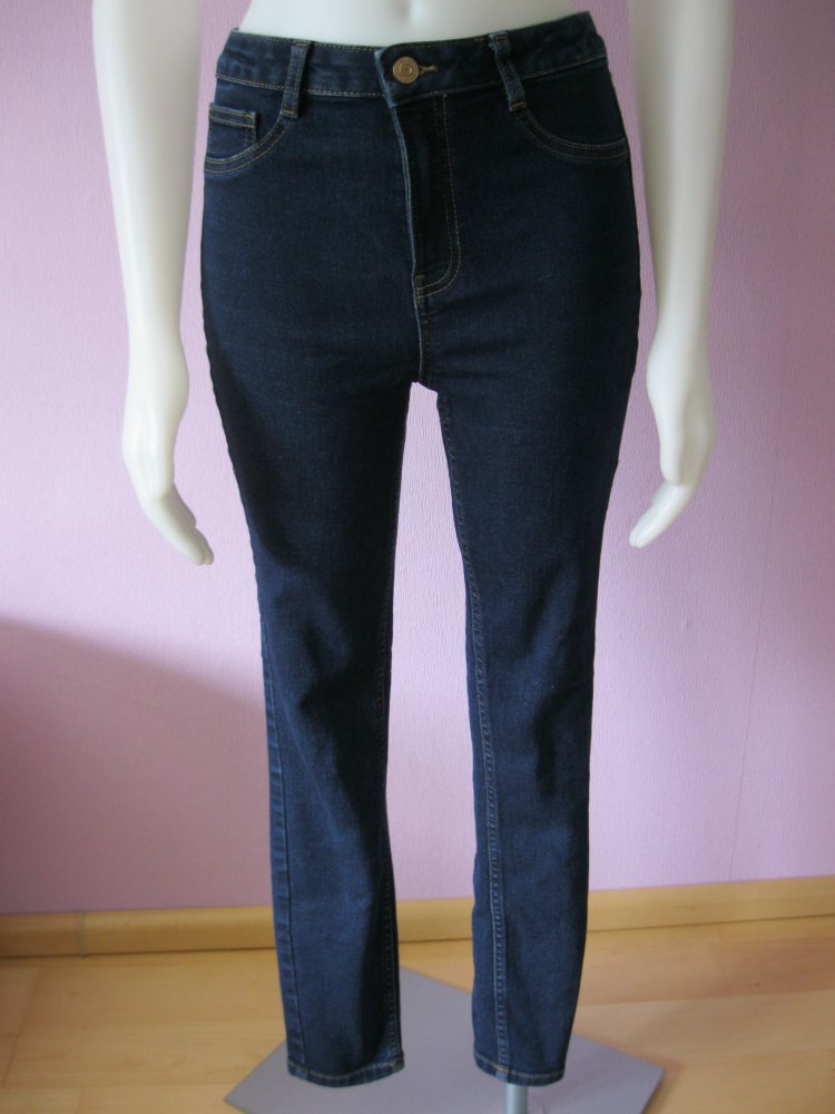 Skinny Jeans # Dust # Denim # Marineblau # S