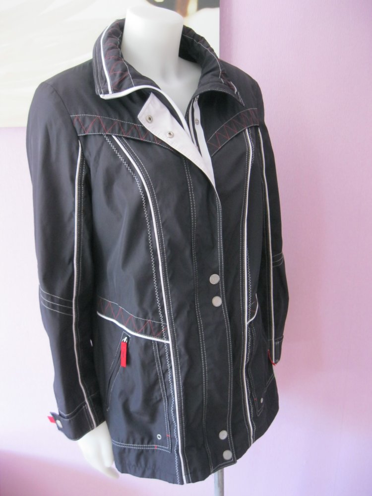 Leichte Outdoor-Jacke # Barbara Lebek # Dunkelblau # 38/40 (M/L)