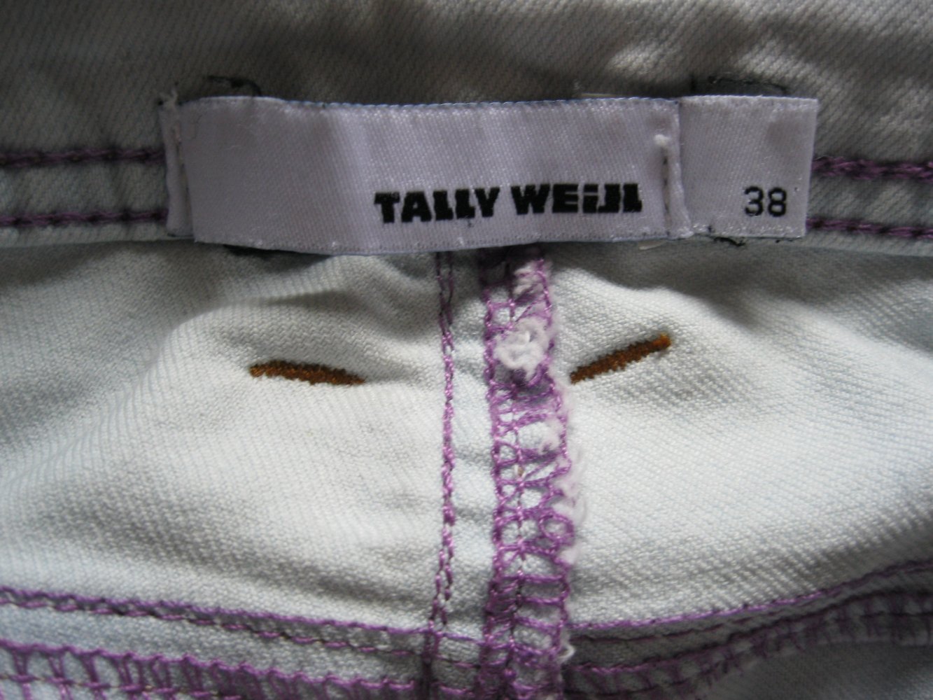 Jeansshorts # Tally Weijl # hellblau # 38